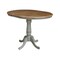 International Concepts Round 36 in Rd Top Ped Table, 12 in Leaf, Counter Ht, Hickory/Stone, 36 W, 48 L, 35.3 in H, Wood K41-36RXT-6B - alternate 9
